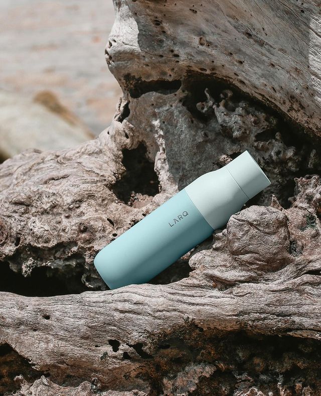 LARQ Bottle - Seaside Mint in nature