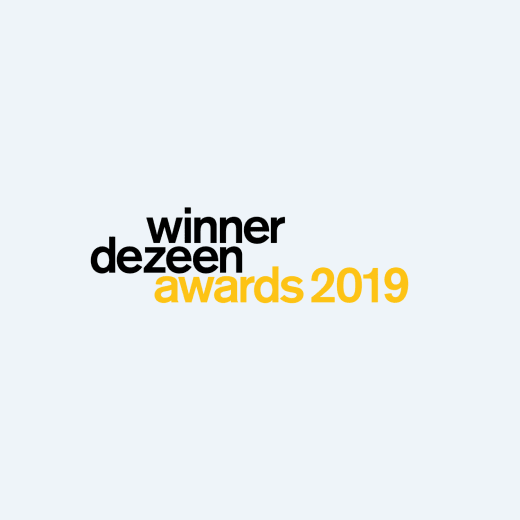 Dezeen Awards badge - Winner 2019.