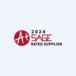 Sage rated supplier